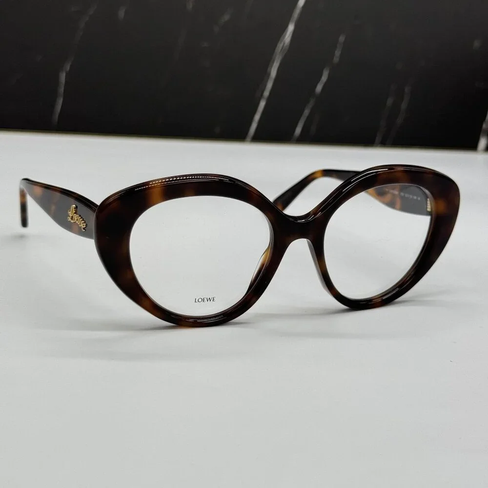 NEW LOEWE LW50088I 052 WOMEN EYEGLASSES HAVANA LOEWE EYEWEAR